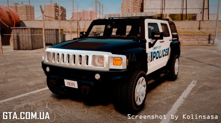 Hummer H3X 2007 LC Police Edition [ELS]